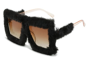 Furry sunglasses