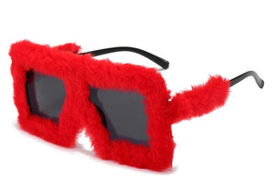 Furry sunglasses